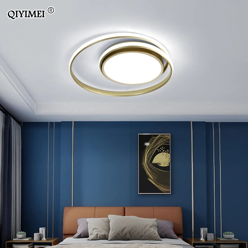plafonnier moderne led surface montée décoration lumineuse - vue 5 sur 16