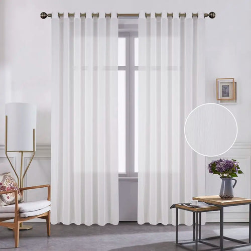 Voilage jacquard géométrique floral rétro style européen maison