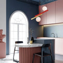 Suspension en verre LED nordique art moderne Design créatif intérieur décor à la maison luminaires Loft couleur lampe suspendue Luminaire
