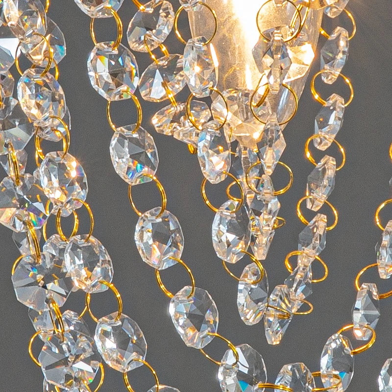 suspension en cristal fleur de soleil pour décoration intérieure - vue 6 sur 8