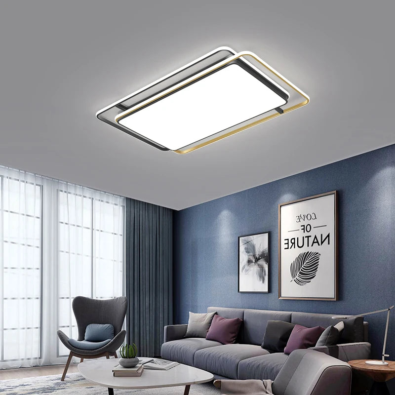 plafonniers modernes éclairage intérieur minimaliste élégant décoration