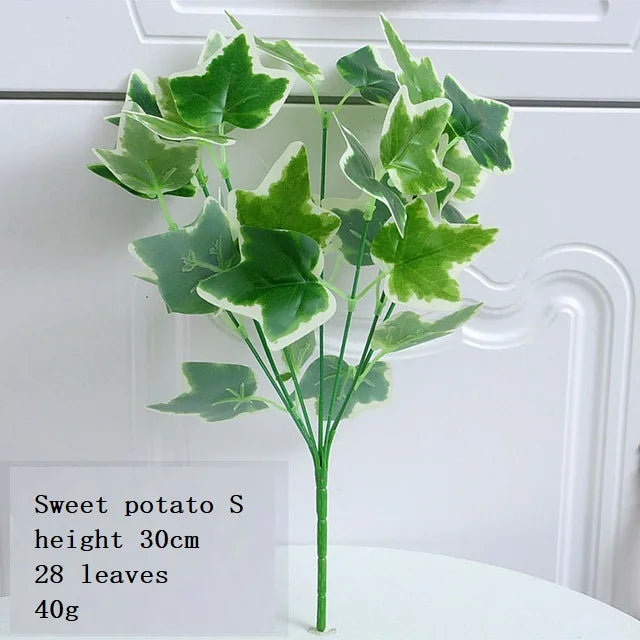 feuilles dherbe artificielles pour décoration murale et jardin - vue 21 sur 37