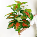 plantes artificielles monstera grandes feuilles pour décoration intérieure