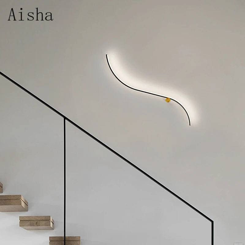 applique murale moderne et créative à led pour décoration intérieure - vue 3 sur 9
