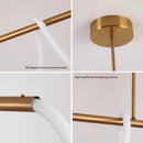 lampes lumière led suspension moderne