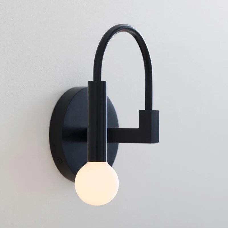 applique murale led nordique intérieur éclairage décoration - vue 4 sur 7