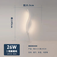 lampadaire moderne à led avec télécommande et intensité variable
