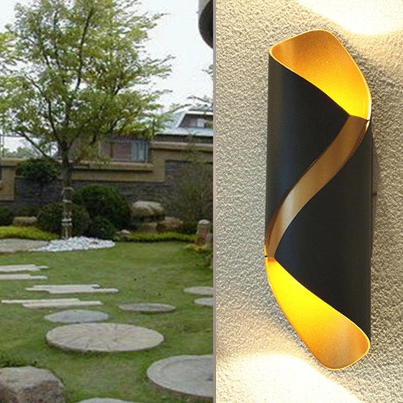 applique murale led étanche en aluminium style nordique