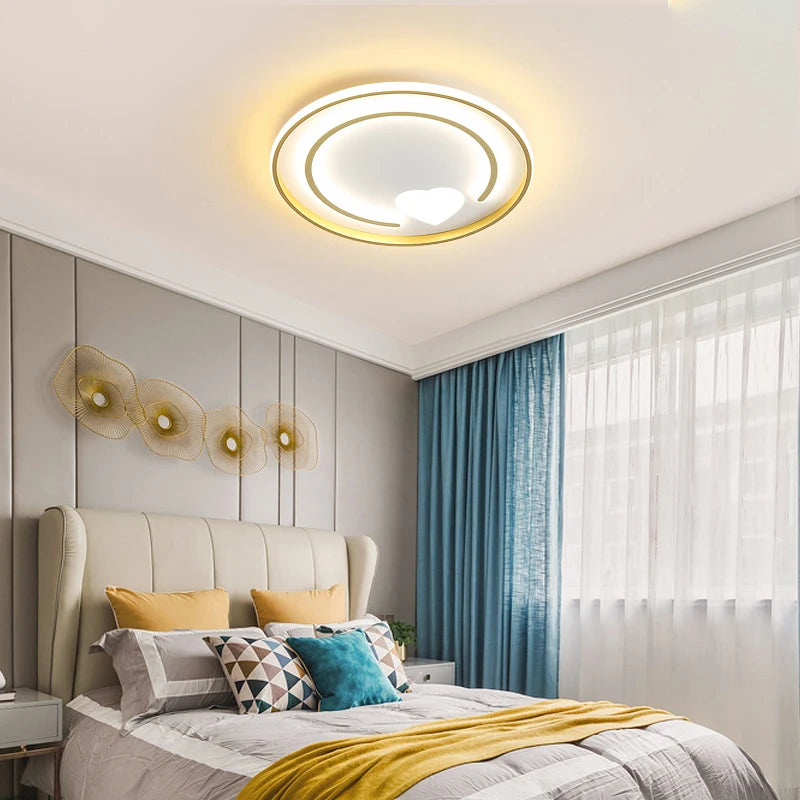 plafonnier led créatif pour intérieur lumineux et moderne - vue 7 sur 14