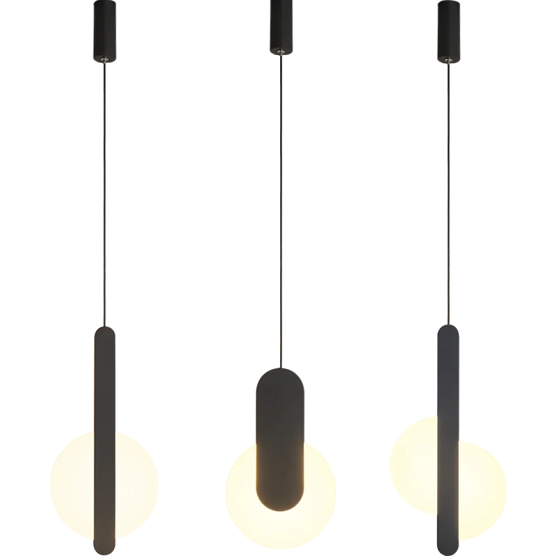 suspension moderne à led pour décoration intérieure élégante - vue 7 sur 12