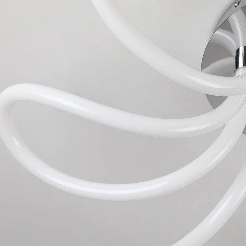 Lustre LED nordique moderne - vue 5 sur 6