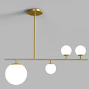 lustre moderne design en verre pour décoration intérieure
