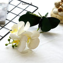 mini branche dorchidée artificielle pour décoration de mariage et domicile