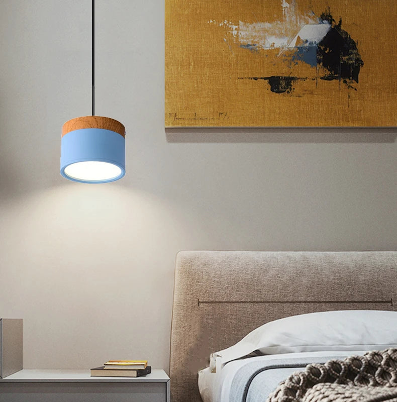 Suspension LED moderne makeron pour décoration intérieure