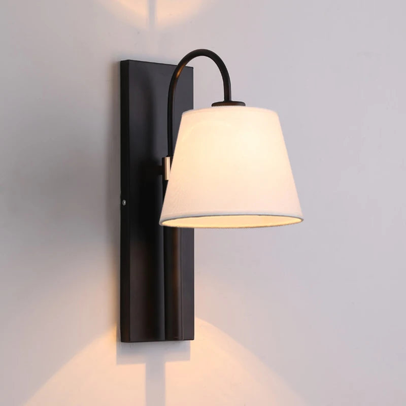 applique murale led moderne simple lecture nordique
