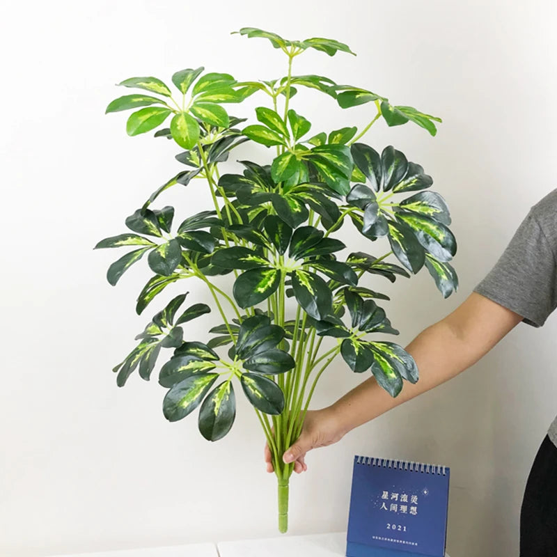 plantes artificielles monstera grandes feuilles pour décoration intérieure - vue 13 sur 21