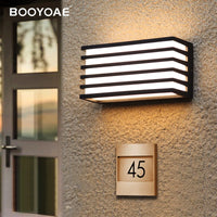 Éclairage extérieur moderne Stripe entrée escalier porte phare balcon maison jardin porche terrasse étanche applique murale