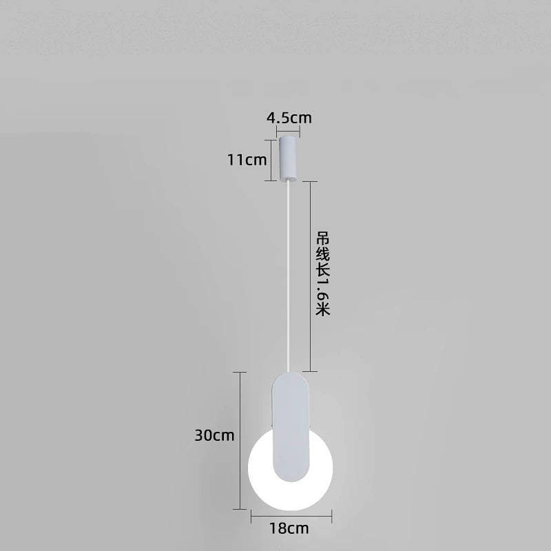 suspension moderne à led pour décoration intérieure élégante - vue 11 sur 12