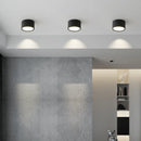 Spot de plafond LED rond en métal
