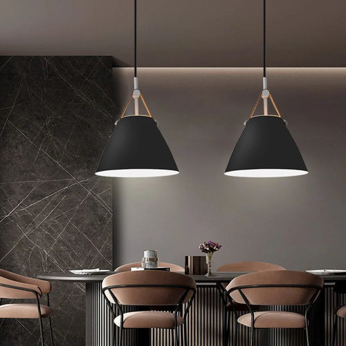 lampe led suspendue design nordique moderne décorative