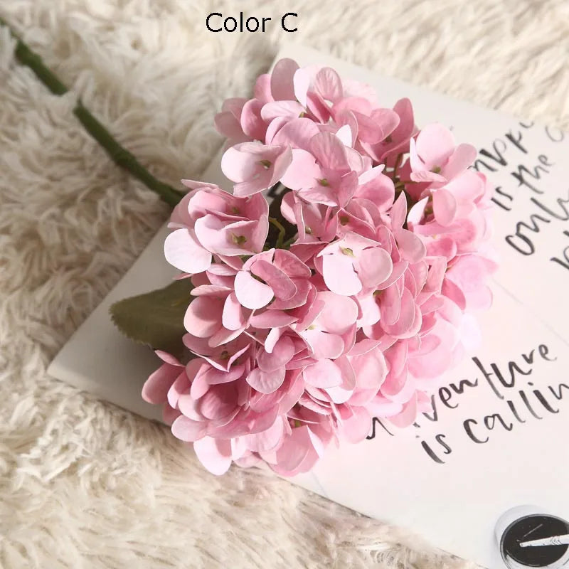 bouquet d'hortensia artificiel séché pour décoration de mariage - vue 13 sur 14