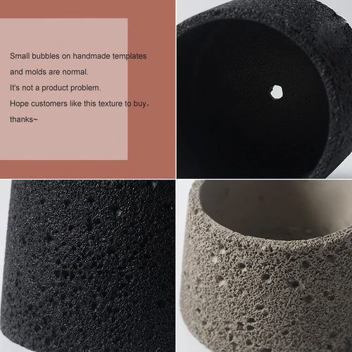 moule en silicone pour pot de fleurs motif lune créatif