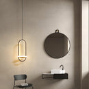 suspension moderne led anneau suspension lumière de chevet décoration maison art