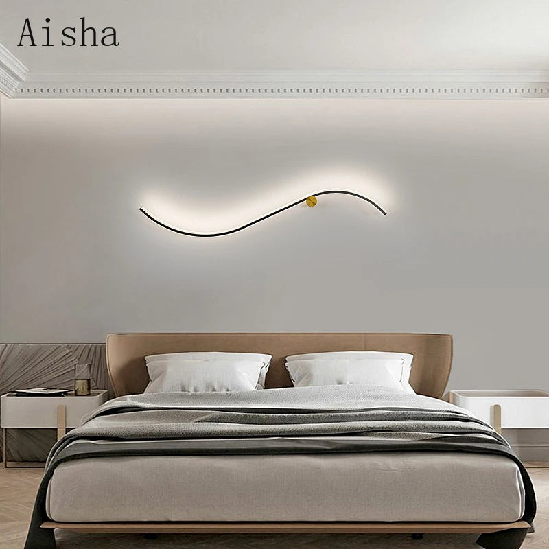 applique murale moderne et créative à led pour décoration intérieure - vue 5 sur 9
