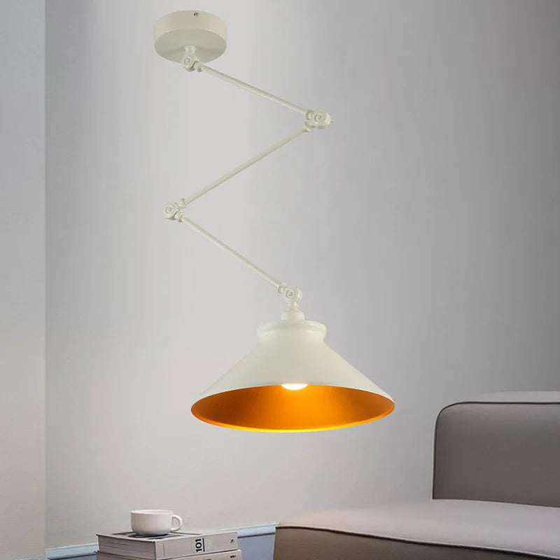 suspension nordique pliable en aluminium avec bras long led