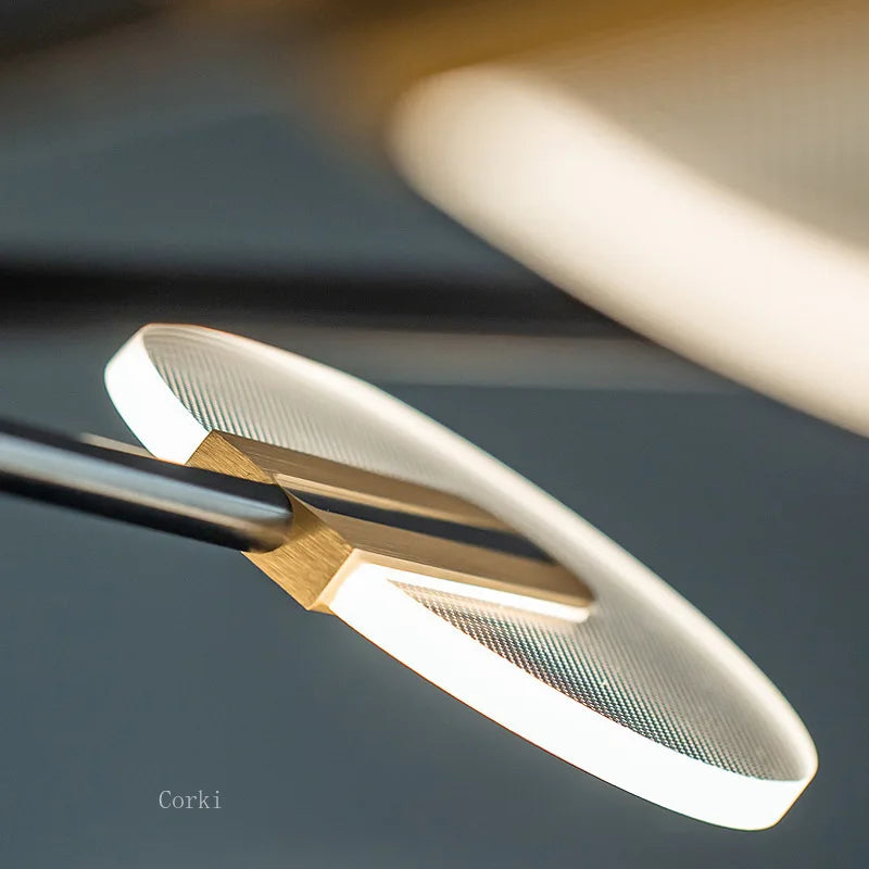 lustre moderne en acrylique design nordique pour une décoration élégante - vue 5 sur 10