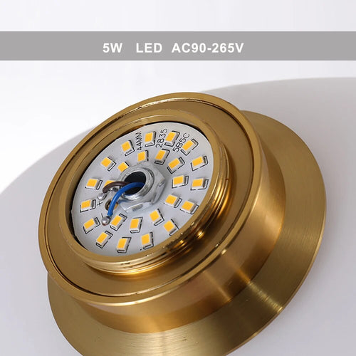 applique led nordique design moderne galet chambre escalier lumière