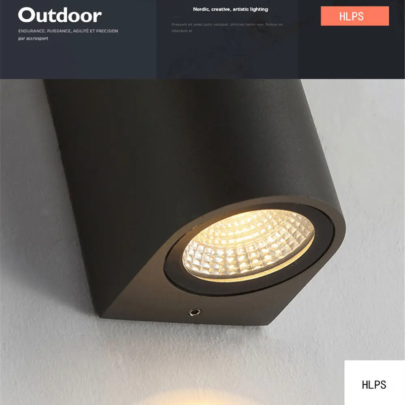 applique murale extérieure étanche à led pour jardin et terrasse