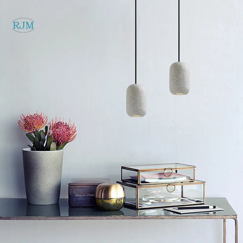 lustre nordique macaron style industriel danois pour bar
