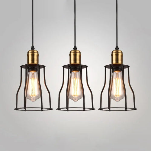 Suspension industrielle Vintage américaine pour Loft