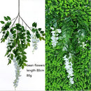 feuilles dherbe artificielles pour décoration murale et jardin