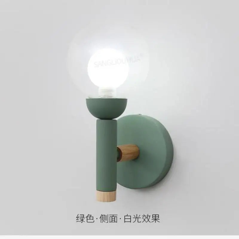 lampe de chevet nordique en verre design créatif pour salon et hôtel