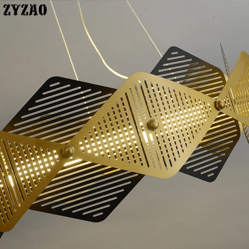 suspension nordique en fer design pour décoration intérieure créative - vue 6 sur 7