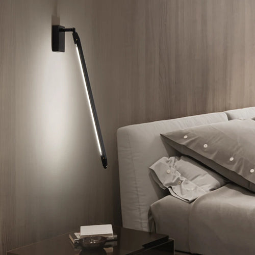 applique murale moderne t5 led rotation style loft industriel