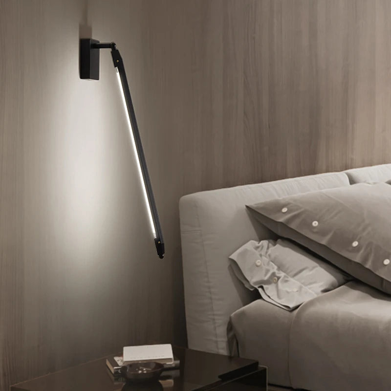 applique murale moderne t5 led rotation style loft industriel - vue 6 sur 8