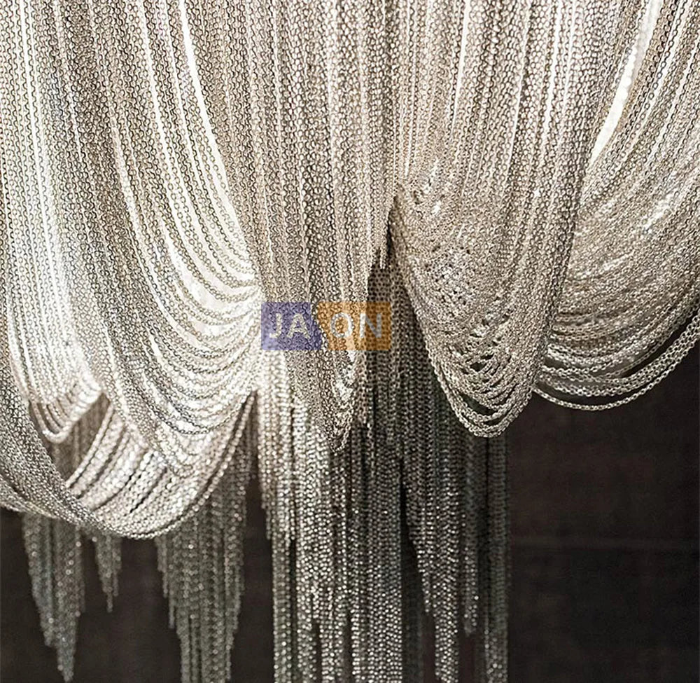 lampadaire design en métal et chrome pour intérieur moderne - vue 5 sur 6