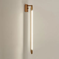 applique murale moderne t5 led rotation style loft industriel