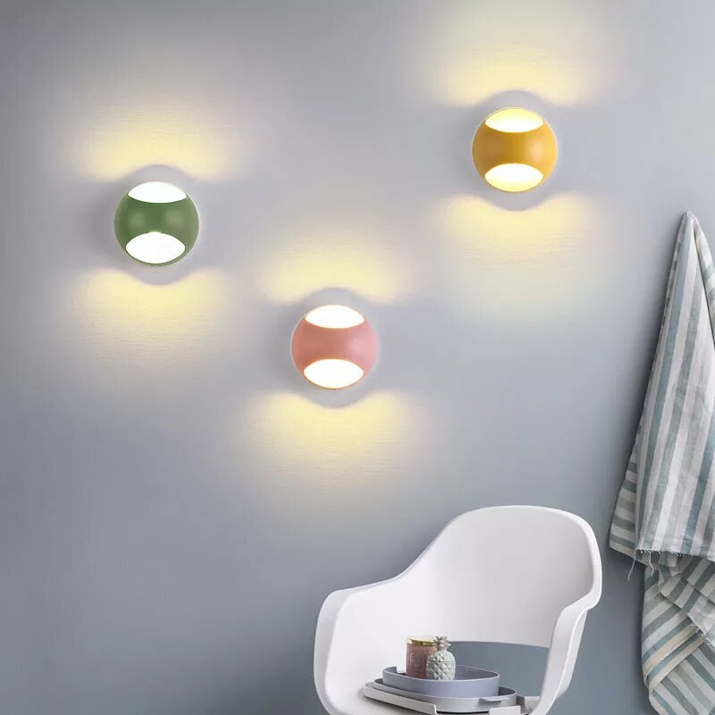 applique murale led luminaire intérieur escalier miroir éclairage - vue 3 sur 11