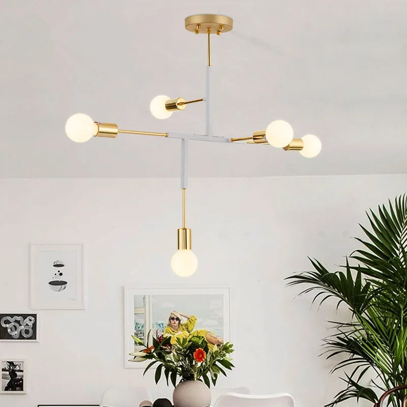 lustre moderne pour éclairage intérieur design élégant et fonctionnel - vue 3 sur 7