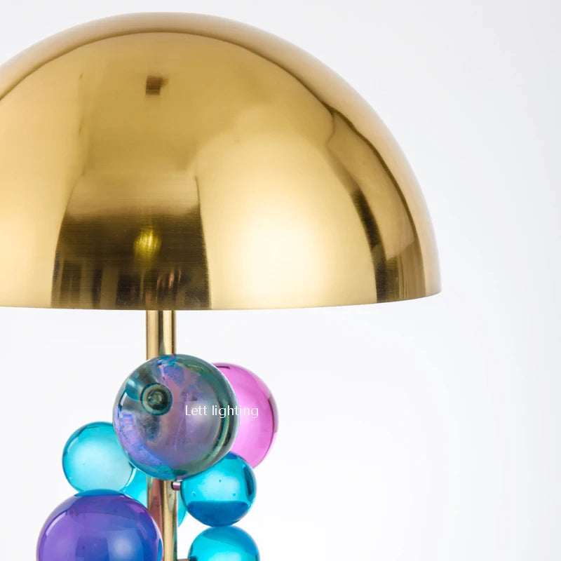 lampe à poser en cristal design pour intérieur moderne - vue 8 sur 8
