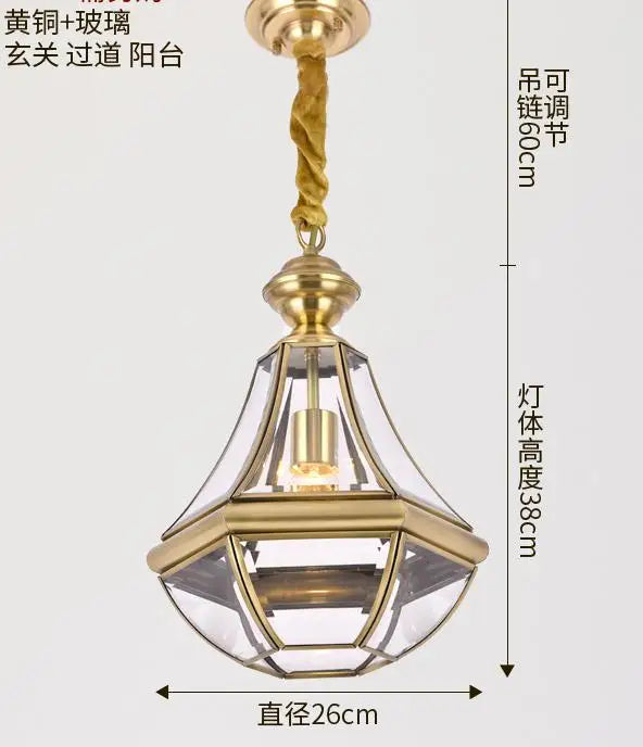 lustre suspendu pour jardin balcon et loft - vue 8 sur 8