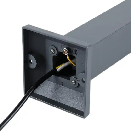 lampe led de jardin étanche style moderne en aluminium - vue 6 sur 6