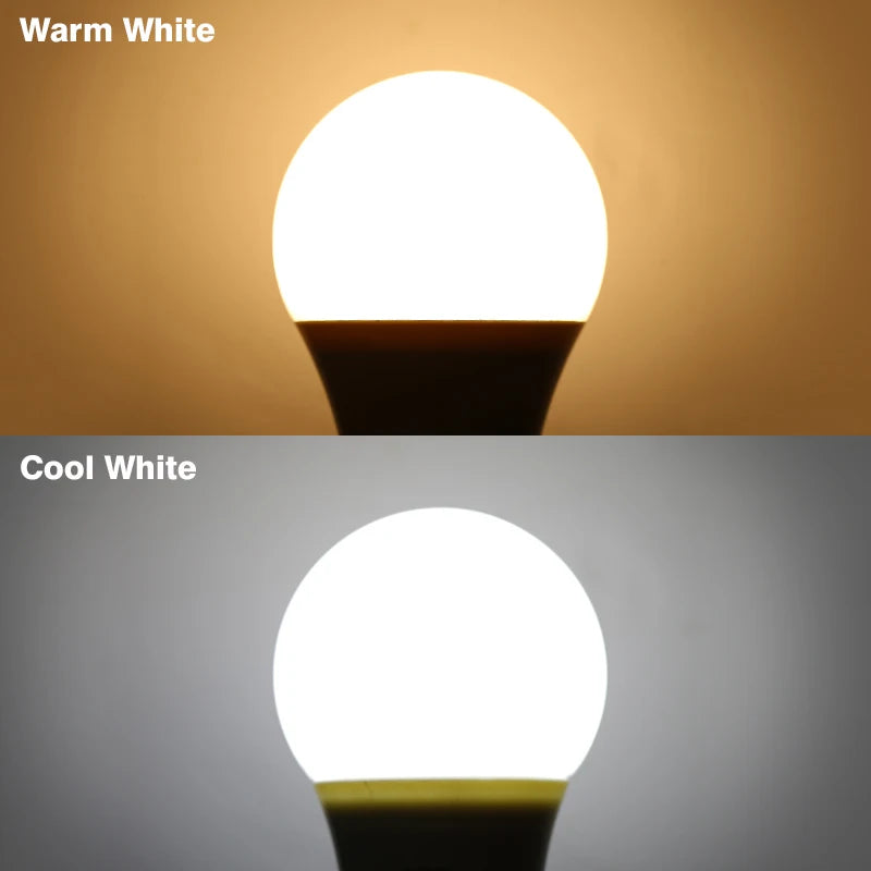 ampoule led haute luminosité lumière froide et chaude