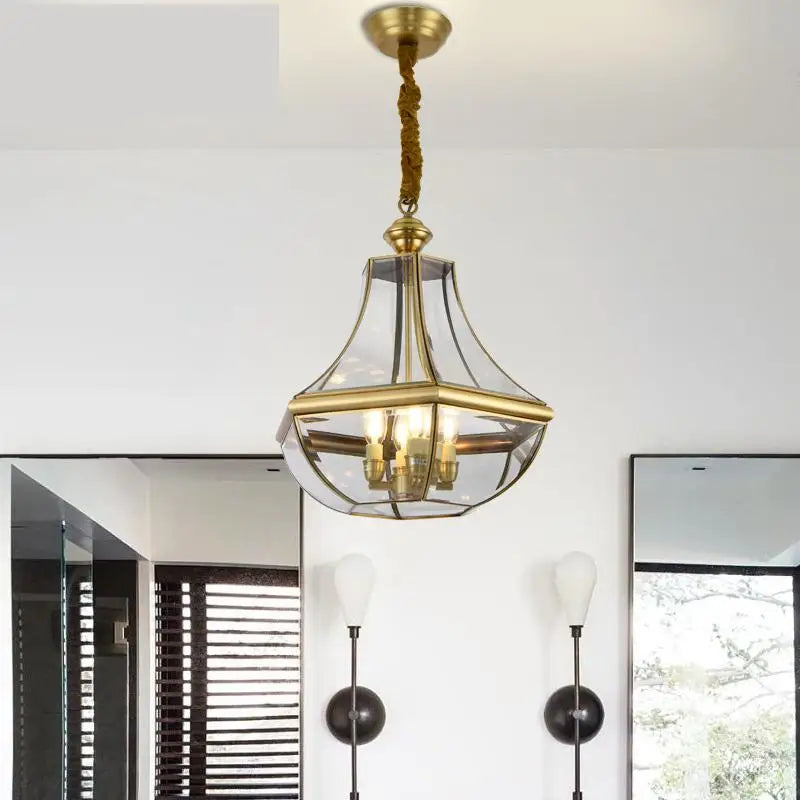 lustre suspendu pour jardin balcon et loft - vue 2 sur 8