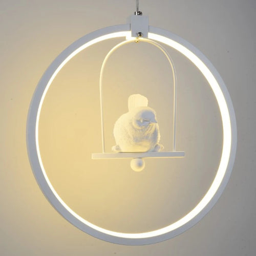 suspension moderne gzmj suspension ronde acrylique led hôtel