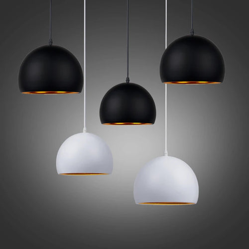 Moderne Simple boule E27 suspension lumières café Restaurant éclairage suspension luminaires décorer lampe Droplight